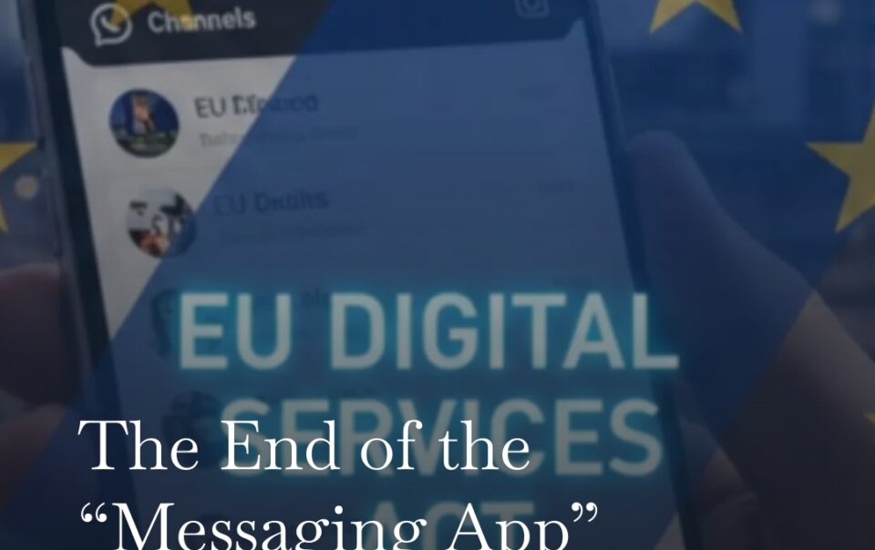 The End of the “Messaging App” Loophole