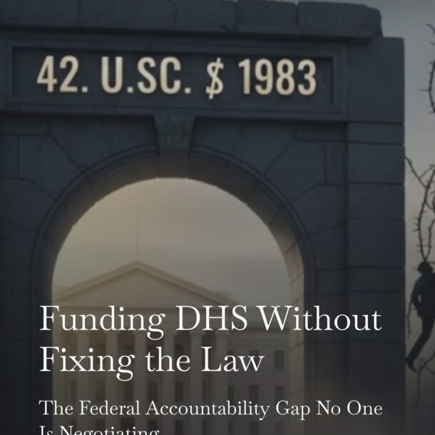 Funding DHS Without Fixing the Law: The Federal Accountability Gap No One Is Negotiating