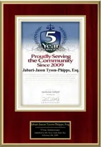 5 years Serving the Community