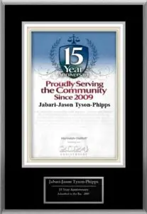 15 years Serving the Community