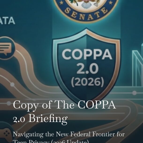 Copy of The COPPA 2.0 Briefing: Navigating the New Federal Frontier for Teen Privacy (2026 Update) Jabari Tyson Phipps Jabari Tyson Phipps