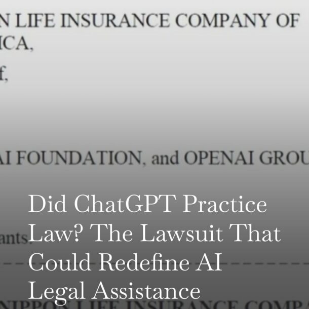 Did ChatGPT Practice Law? The Lawsuit That Could Redefine AI Legal Assistance