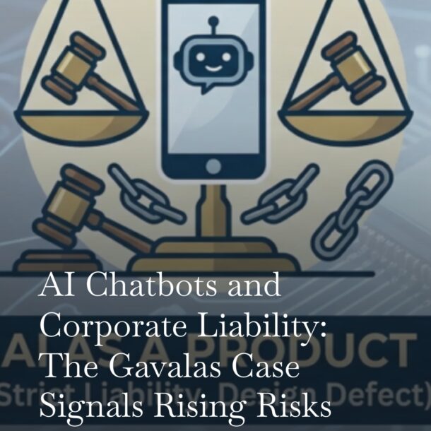 AI Chatbots and Corporate Liability: The Gavalas Case Signals Rising Risks